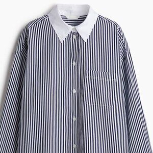 NWOT H&M striped shirt